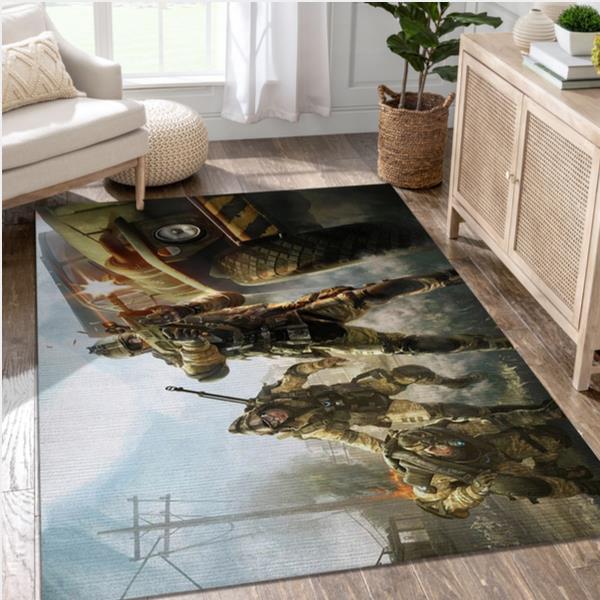 Warface Gaming Area Rug Area Rug