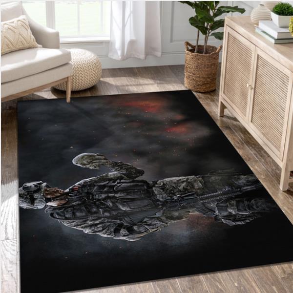 Warface Gaming Area Rug Area Rug