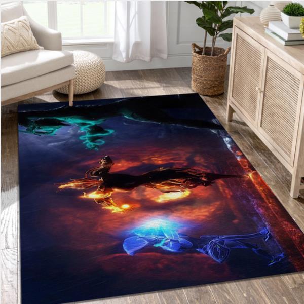 Warframe Video Game Area Rug Area Bedroom Rug