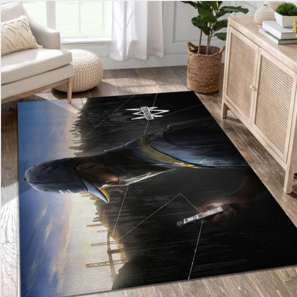 Watch Dogs 2 Video Game Area Rug For Christmas Living Room Rug