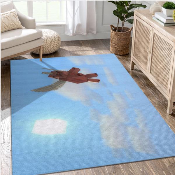 When Pigs Fly Game Area Rug Carpet Bedroom Rug