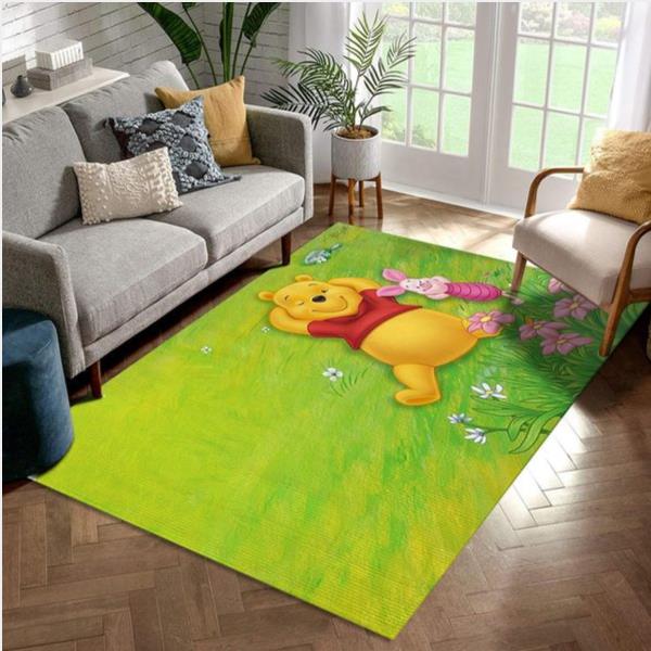 Winnie The Pooh Ver11 Area Rug Living Room Rug Family Gift US Decor