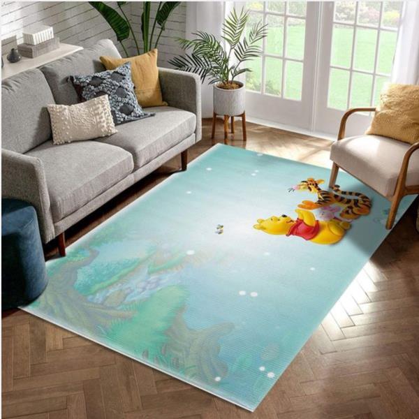 Winnie The Pooh Ver13 Area Rug Living Room Rug Home Decor Floor Decor