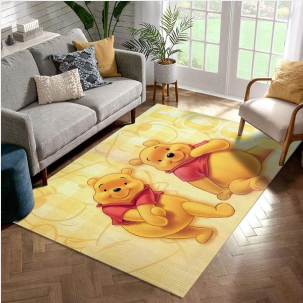 Winnie The Pooh Ver2 Rug Bedroom Rug Christmas Gift US Decor