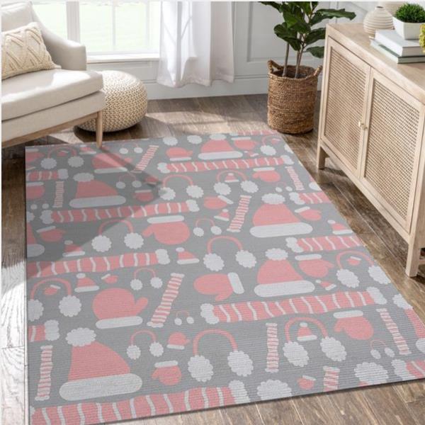 Winter Clothes Pattern Area Rug For Christmas Kitchen Rug Family Gift Us Decor