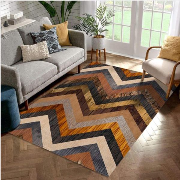 Wooden Texture Pattern - Area Rug For Christmas Gift For Fans Family Gift Us Decor