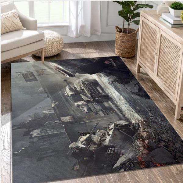 World Of Tanks Gaming Area Rug Bedroom Rug