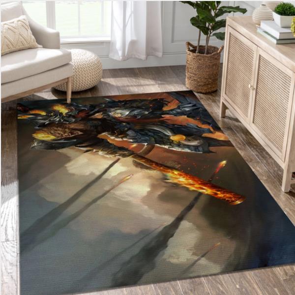 Wukong League Of Legends Video Game Area Rug For Christmas Bedroom Rug