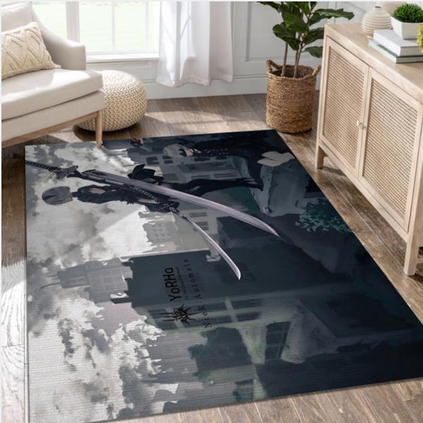 Yorha No 2 Type B Video Game Area Rug Area Area Rug