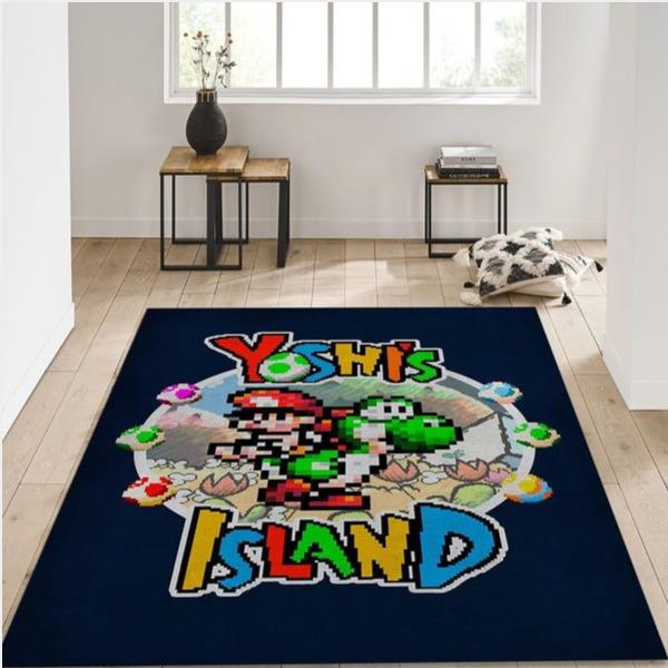 Yoshi - Island Area Rug For Christmas Living Room Rug Home Decor Floor Decor