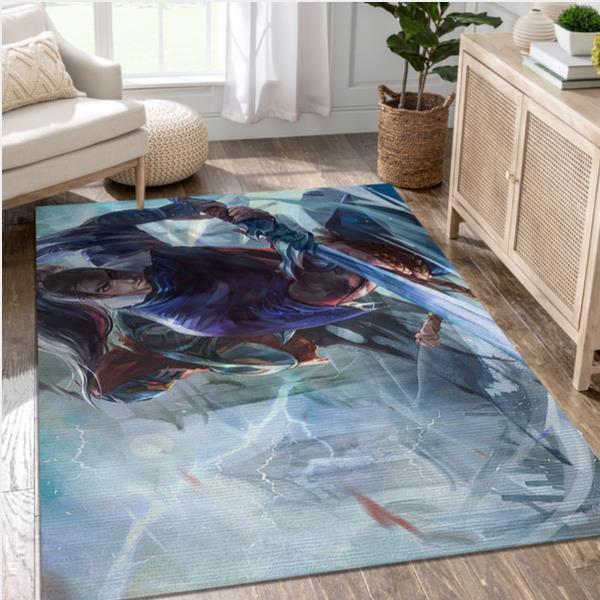 Zed League Of Legends Video Game Area Rug For Christmas Bedroom Rug