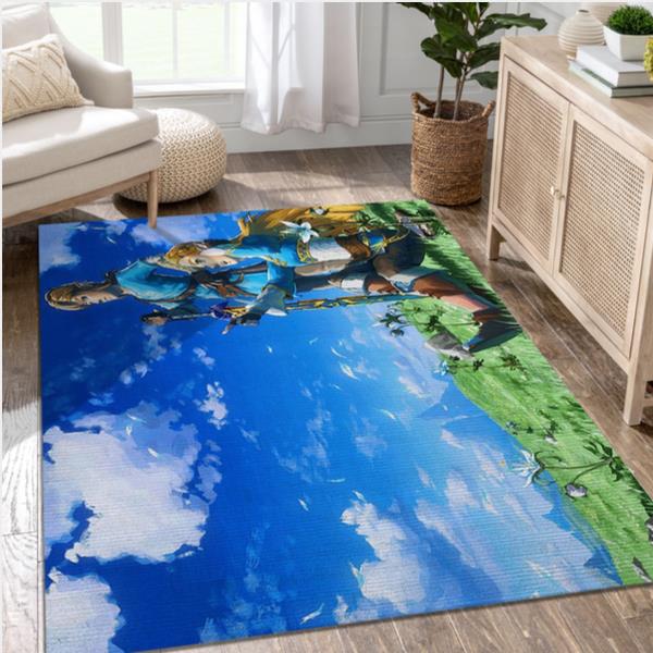 Zelda Video Game Area Rug For Christmas Area Rug