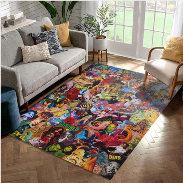 vampires devils witches rug living room rug home us decor
