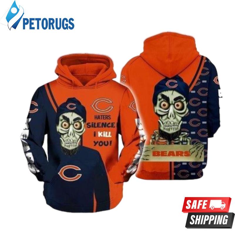 Achmed The Dead Terrorist Chicago Bears Haters Silence I Kill You 3D Hoodie