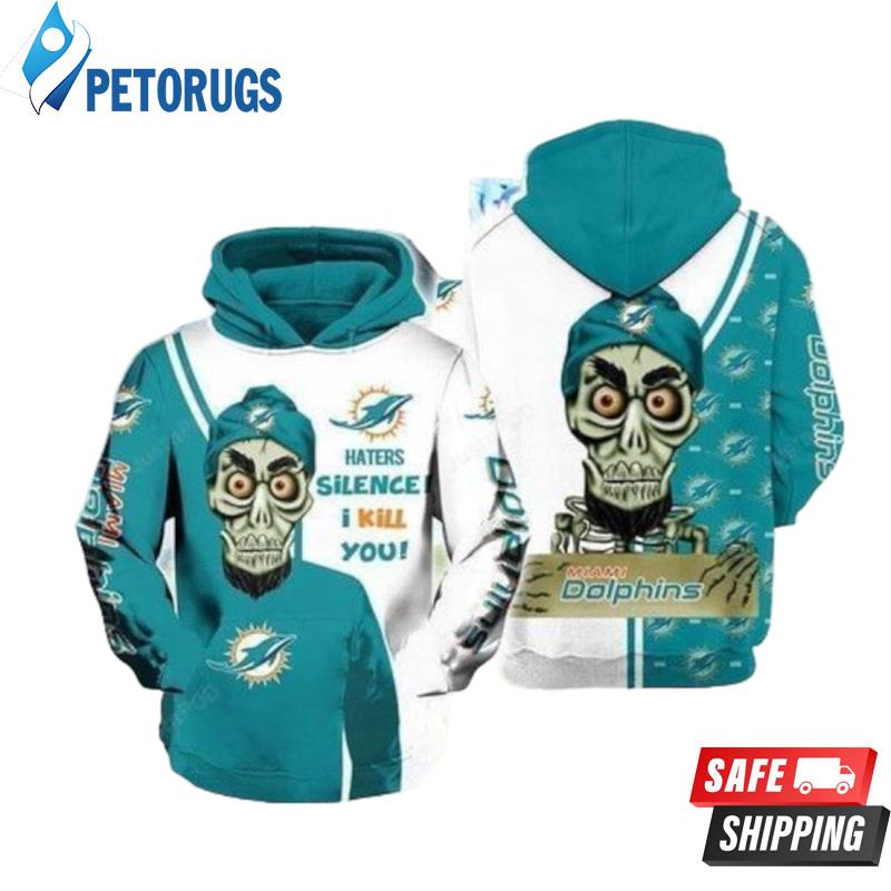 Achmed The Dead Terrorist Miami Dolphins Haters Silence 3D Hoodie