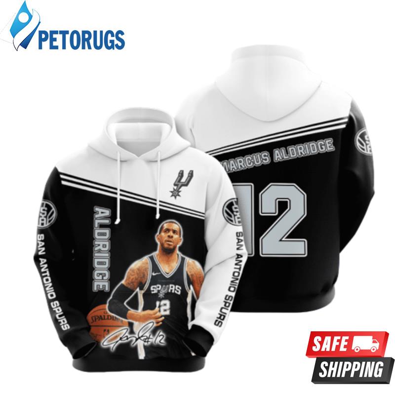 Aldridge San Antonio Spurs 3D Hoodie