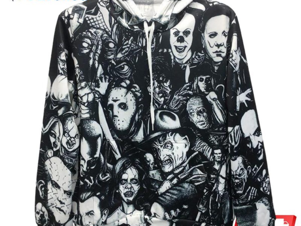 All cheap horror hoodies