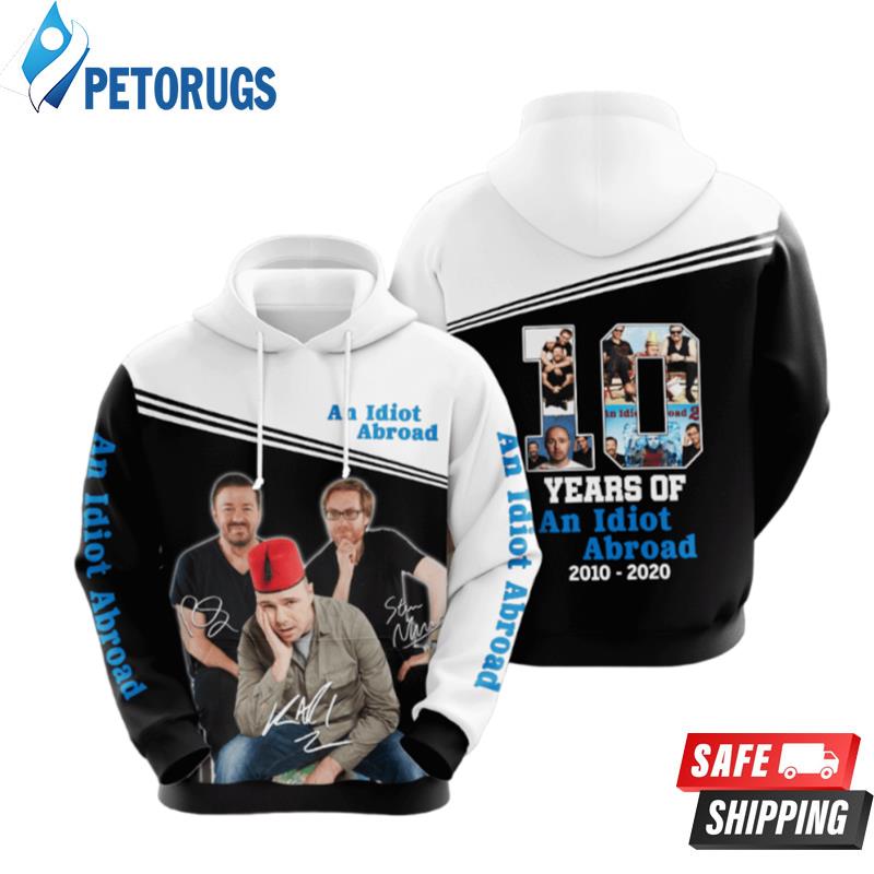 An Idiot Abroad 3D Hoodie