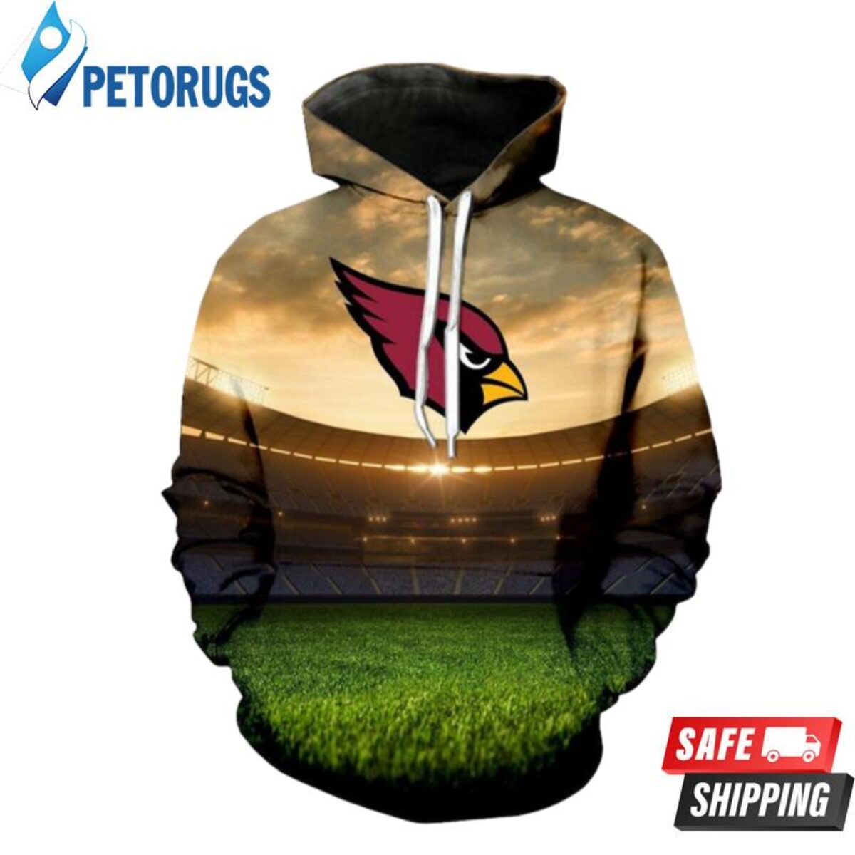 Arizona Cardinals Arizona Cardinals Nfl Arizona Cardinals Apparel 19638 3D  Hoodie - Peto Rugs