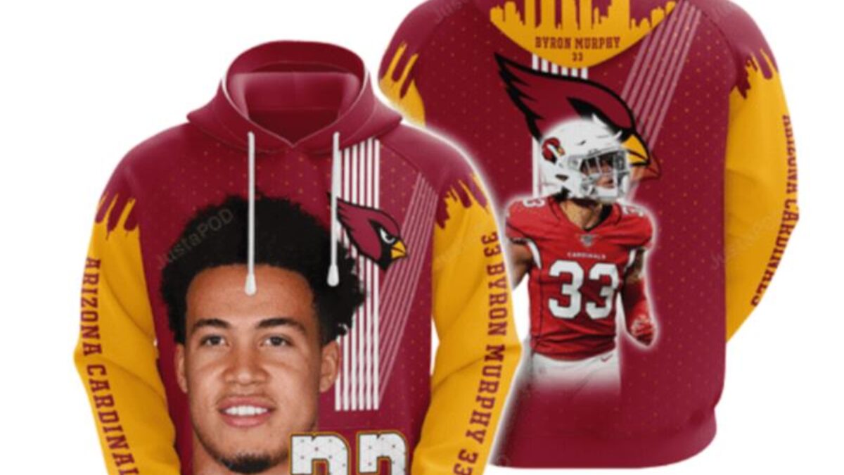 Arizona Cardinals Byron Murphy 3D Hoodie - Peto Rugs