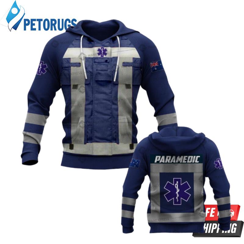 Armor Lmt Australian Ems Paramedic 3D Hoodie