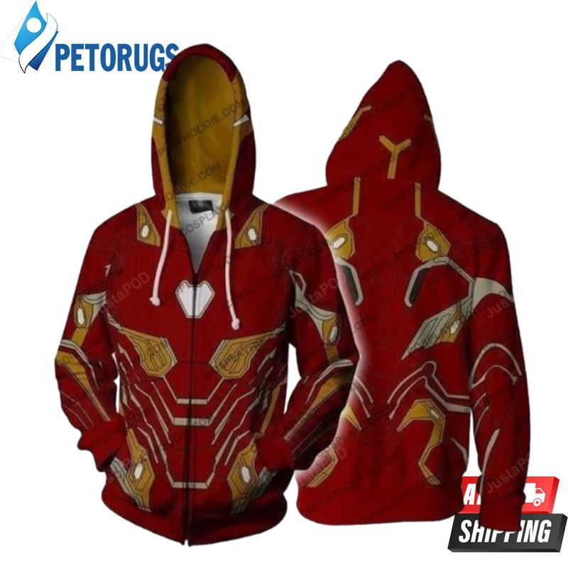 Avengers Iron Man Mark 50 3D Hoodie