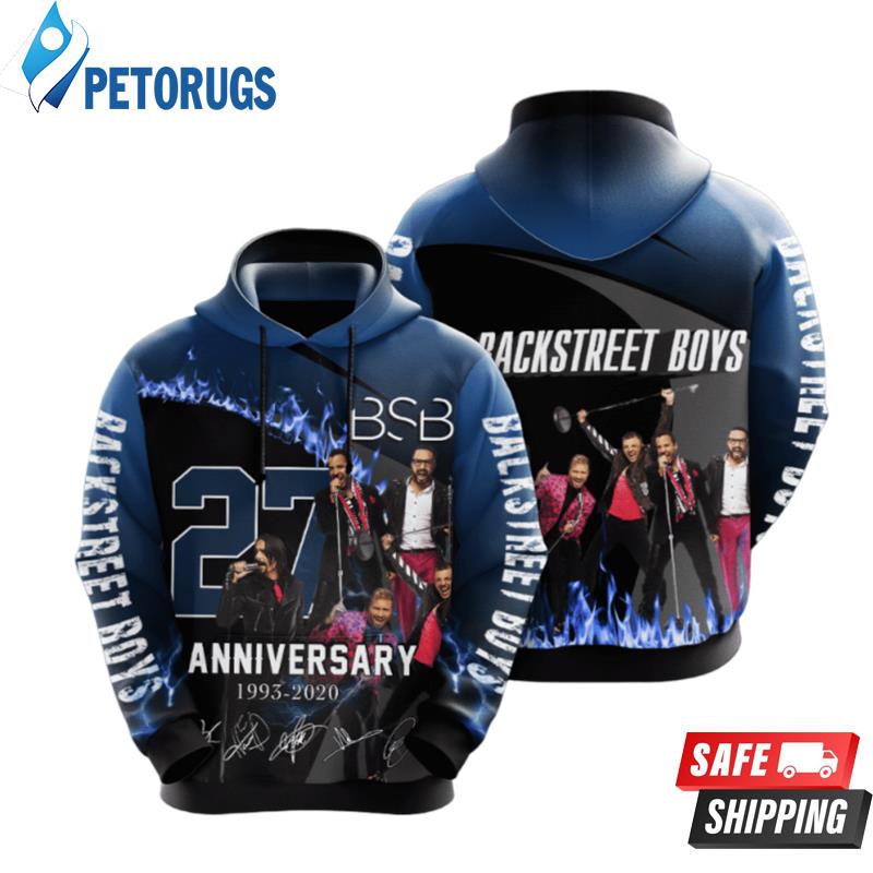 Backstreet Boys 27Th Anniversary 3D Hoodie