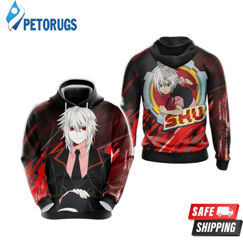 Beyblade Shu 1693 3D Hoodie