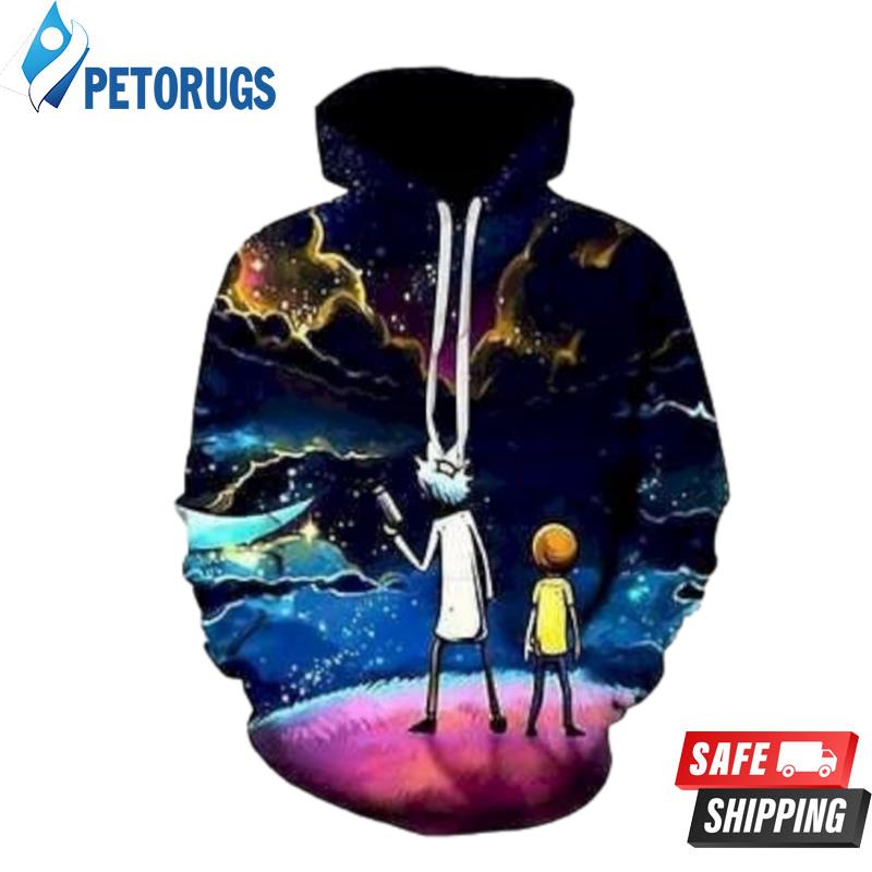 Biaolun 2019 Rick And Morty Jumper Fashion 3D Hoodie