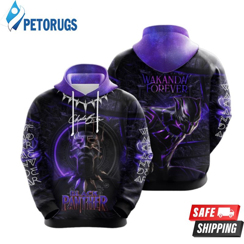 Black panther 2025 3d hoodie