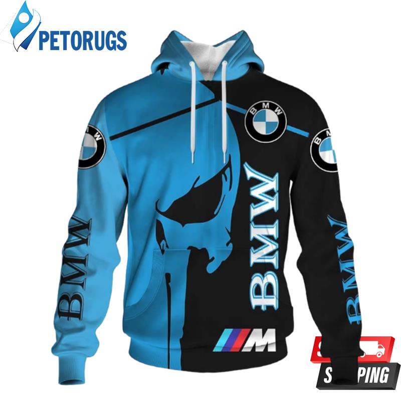 Death Skull Hold BMW Logo Men and Women 3D Hoodie and 3D Zip Hoodie -  T-shirts Low Price