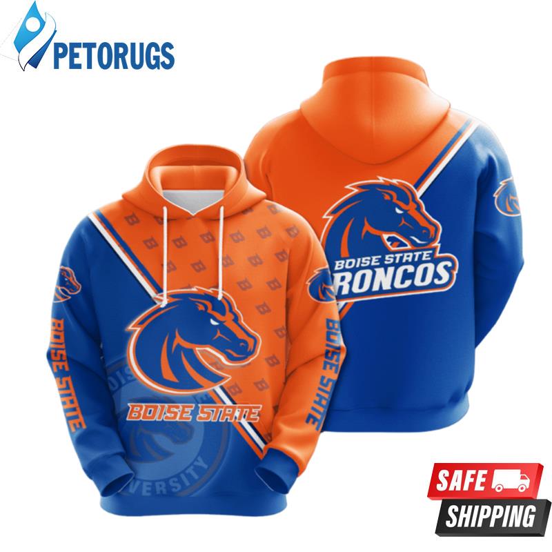 Boise State Broncos 3D Hoodie