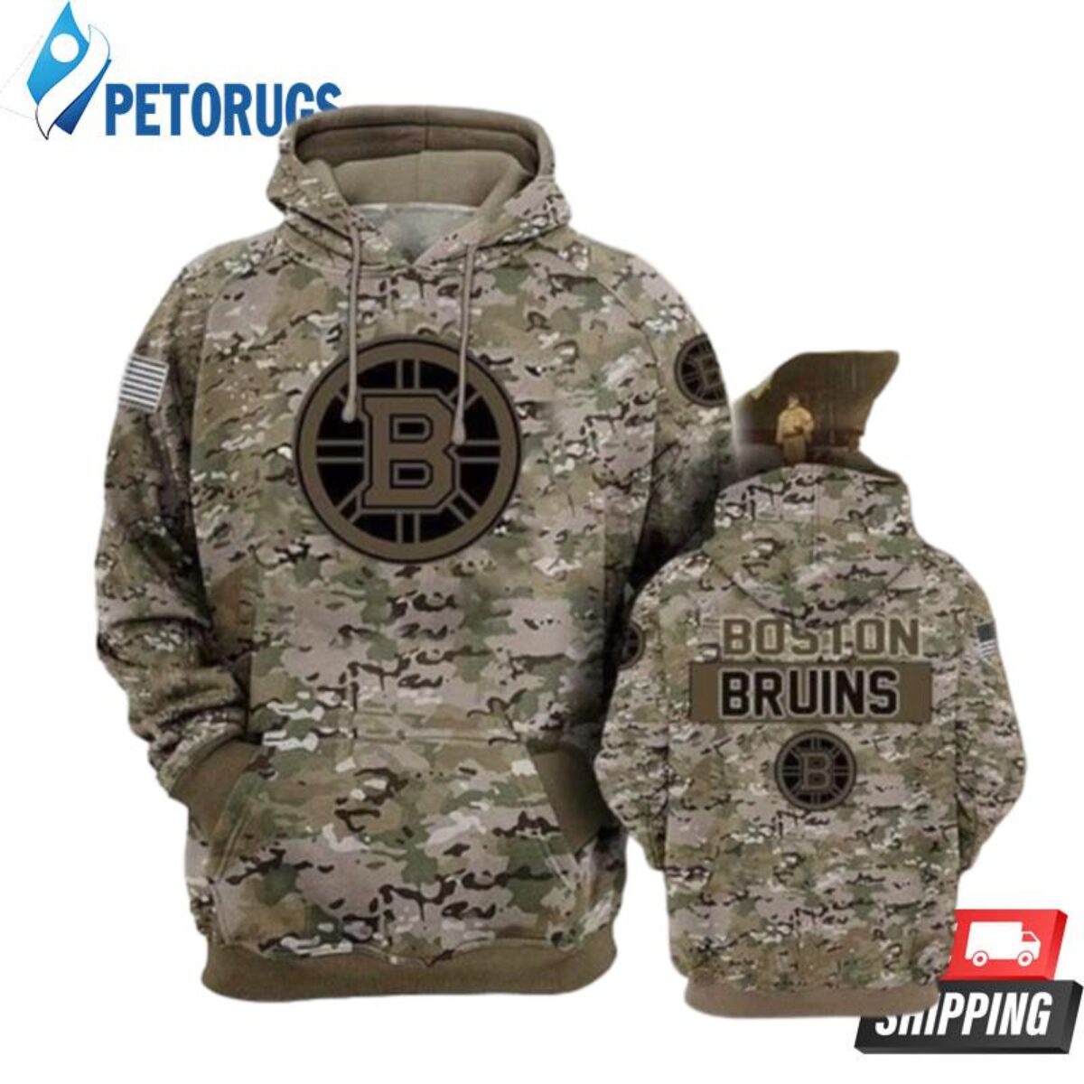 Kansas City Chiefs Hoodie Camo Style Gifts for Veterans Day