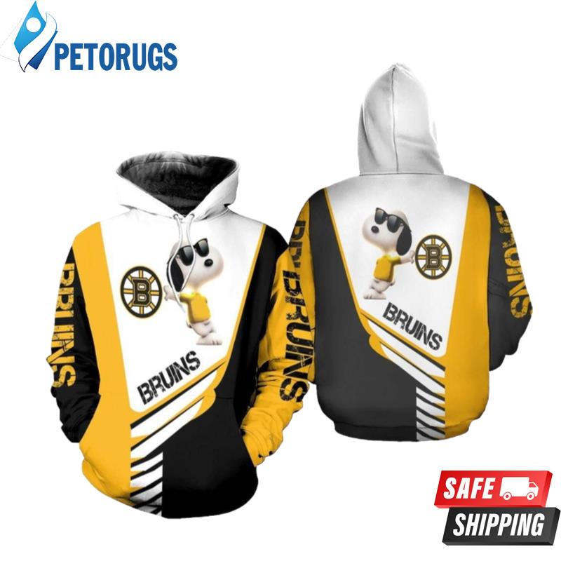 Boston Bruins Snoopy For Lover 3D Hoodie