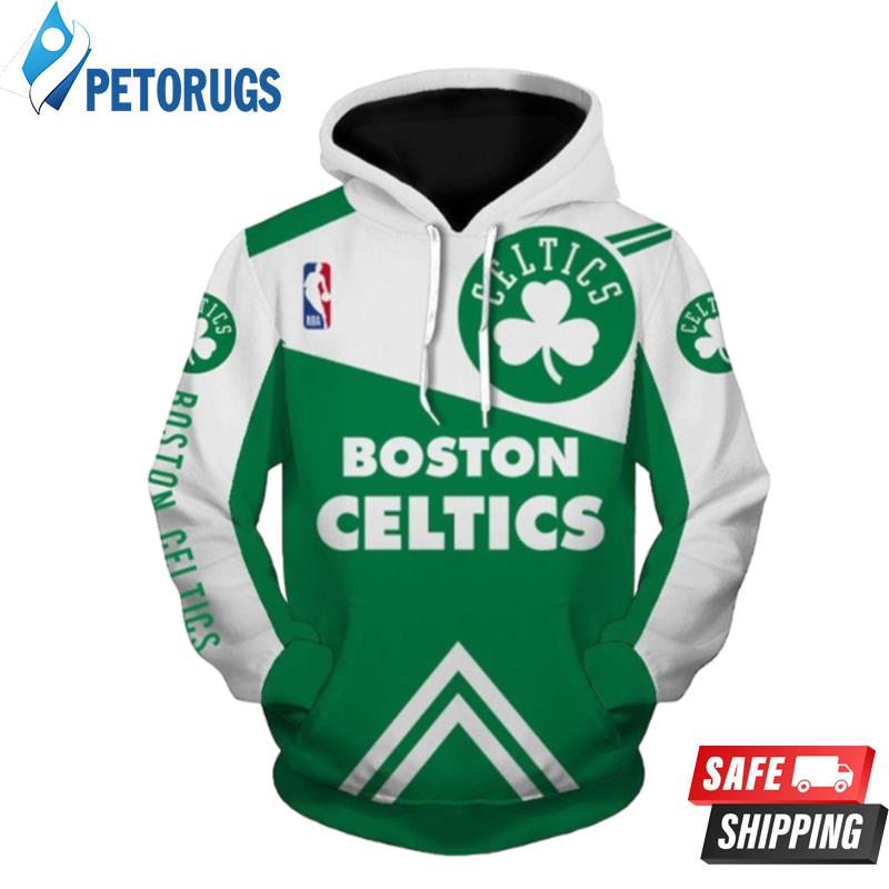 Boston Celtics And Pered Custom Boston Celtics Graphic 3D Hoodie