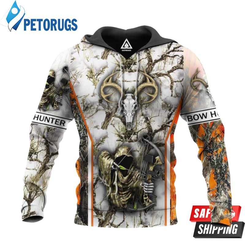 Bow Hunting Winter 3D Hoodie