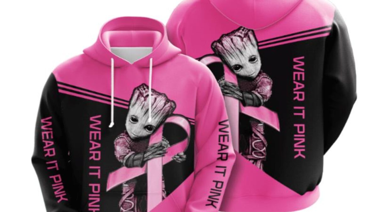 Kansas City Chiefs Hoodie Women's Breast Cancer Support Custom