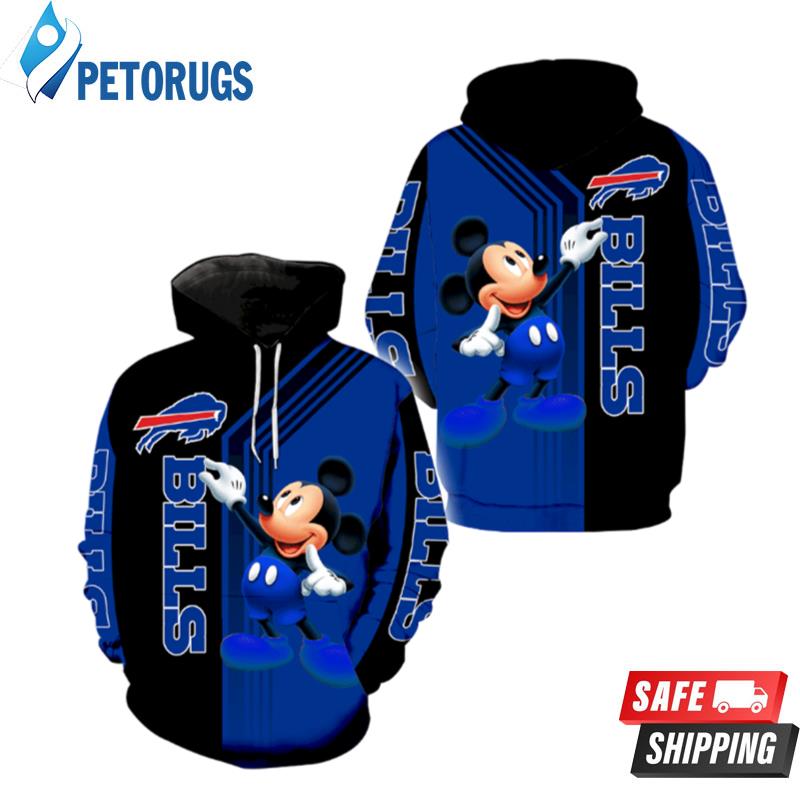 Buffalo Bills Mickey Mouse For Men And Women 3D Hoodie