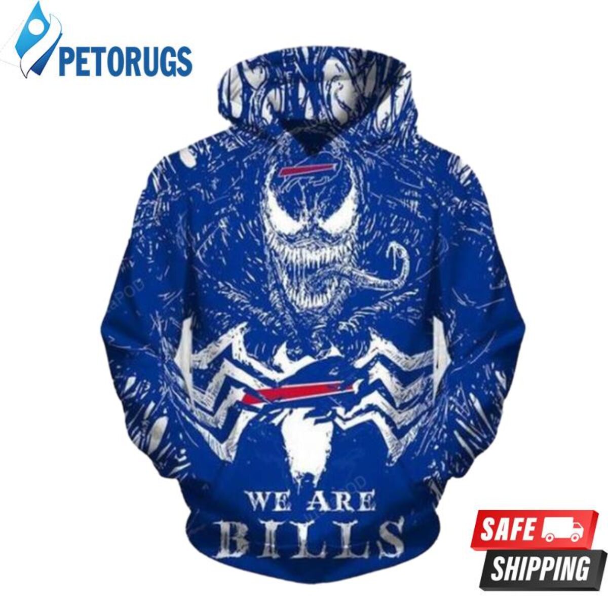 Buffalo Bills America Flag Pattern 3D Hoodie All Over Print - T-shirts Low  Price