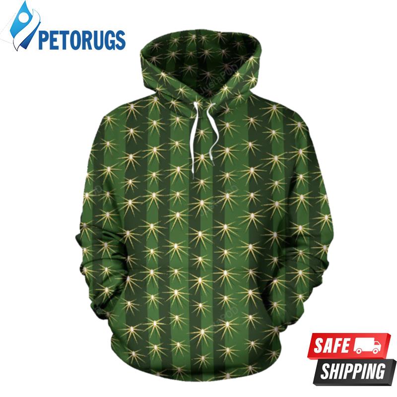 Cactus Skin Pattern 3D Hoodie