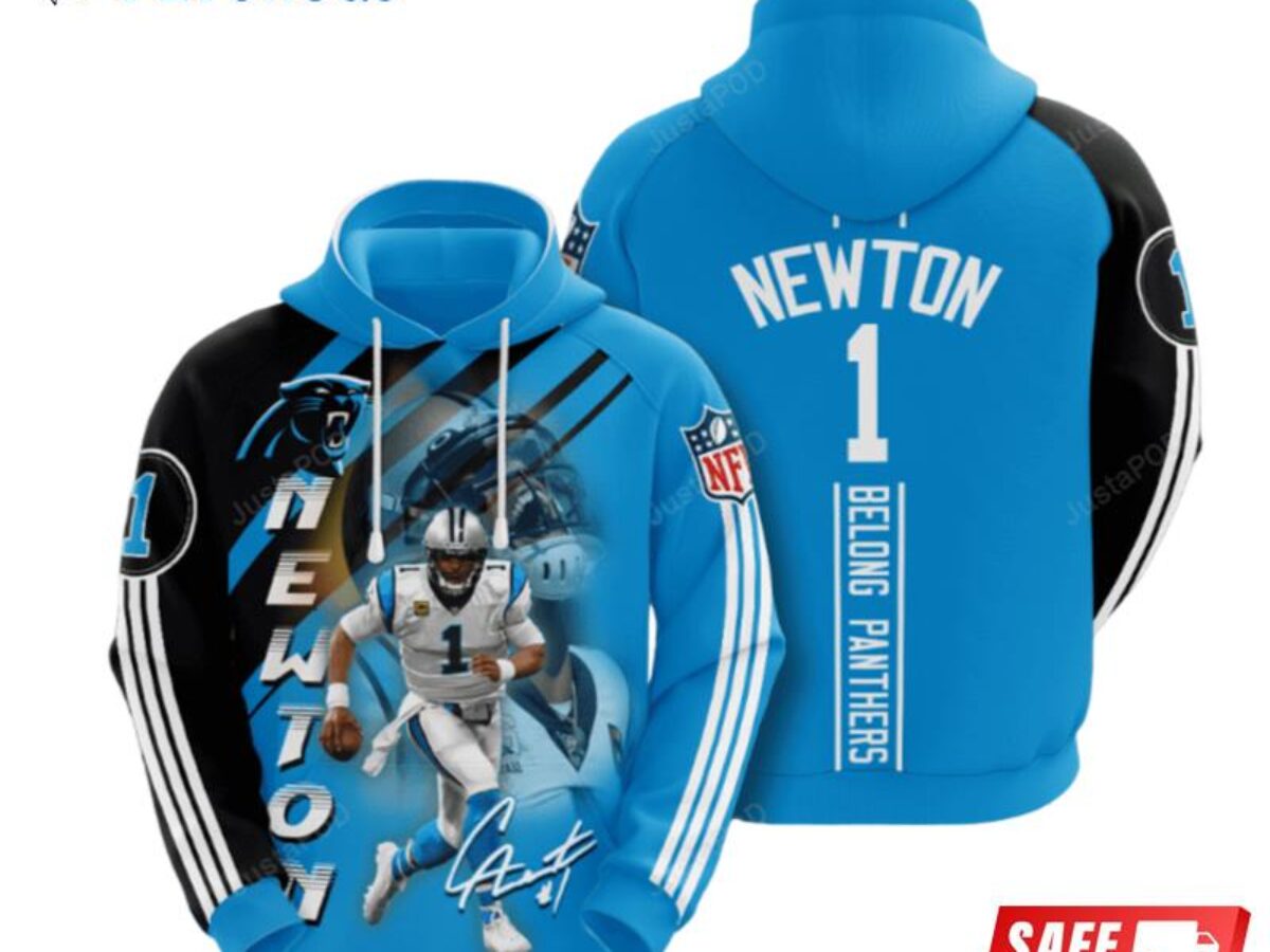 Buy Men's Carolina Panthers Hooded Americanfootball Sportswear