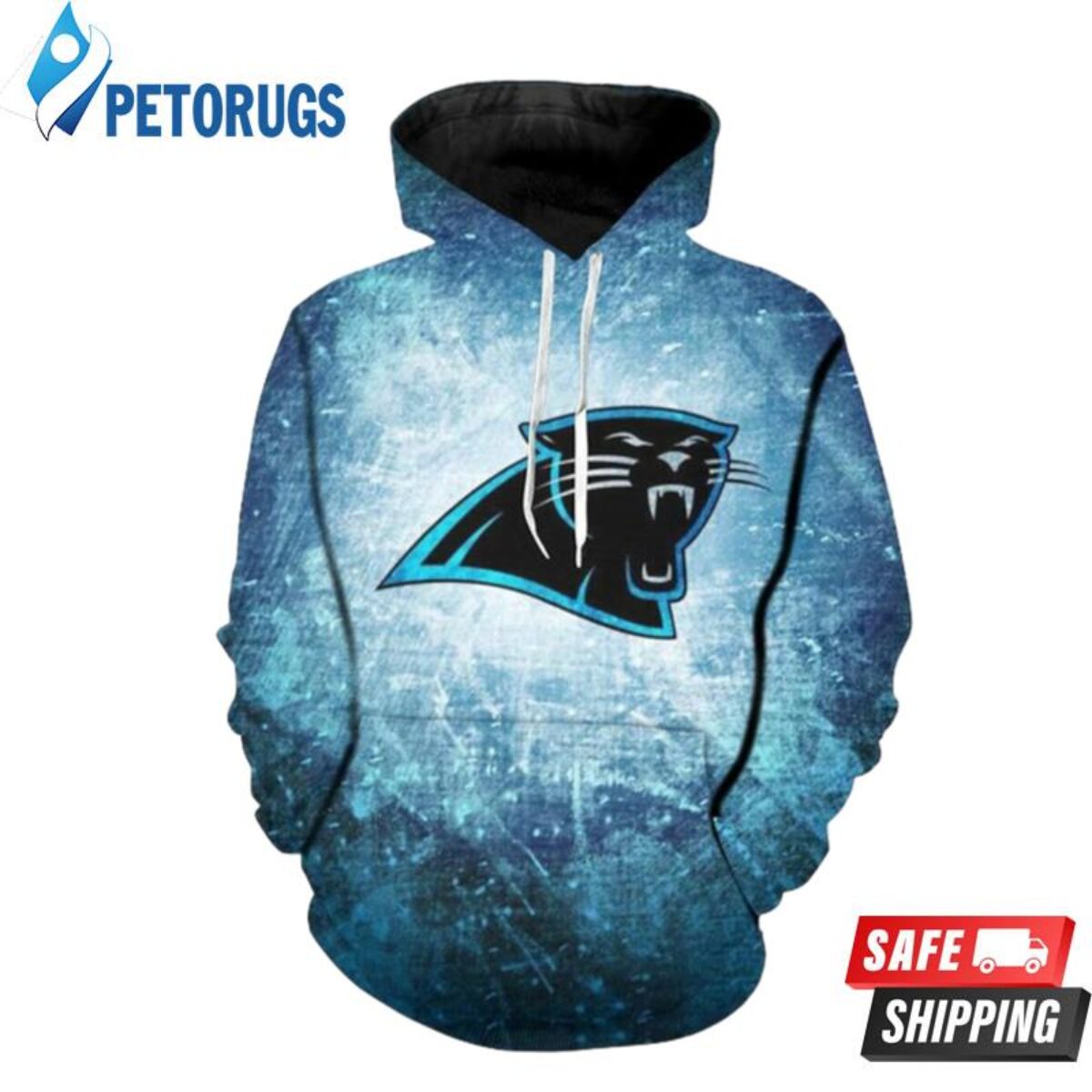 Carolina Panthers Gear Logo American Football 3D Hoodie Nfl Ball