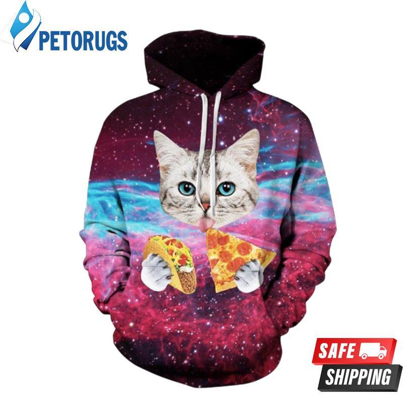 Catjunk Food 3D Hoodie