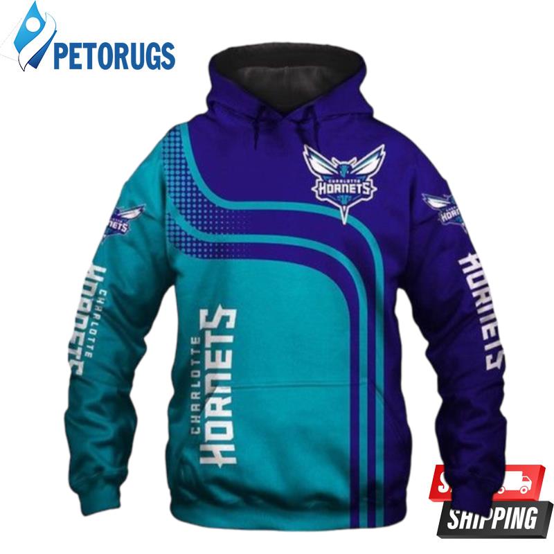 Charlotte Hornets And Pered Custom Charlotte Hornets Graphic 3D Hoodie