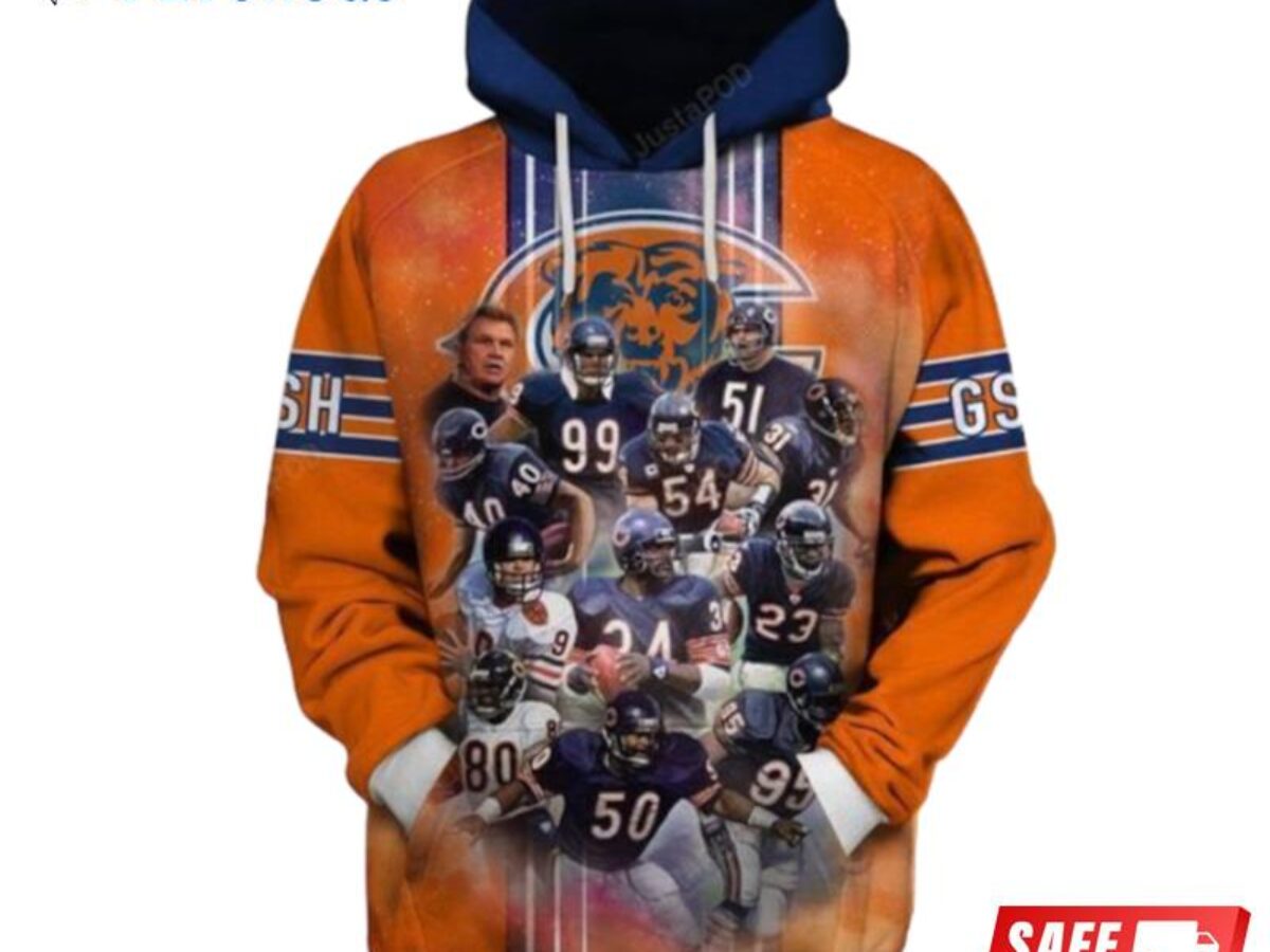 Chicago Bears Ncaa Football Chicago Bears Chicago Bears 3D Hoodie - Peto  Rugs