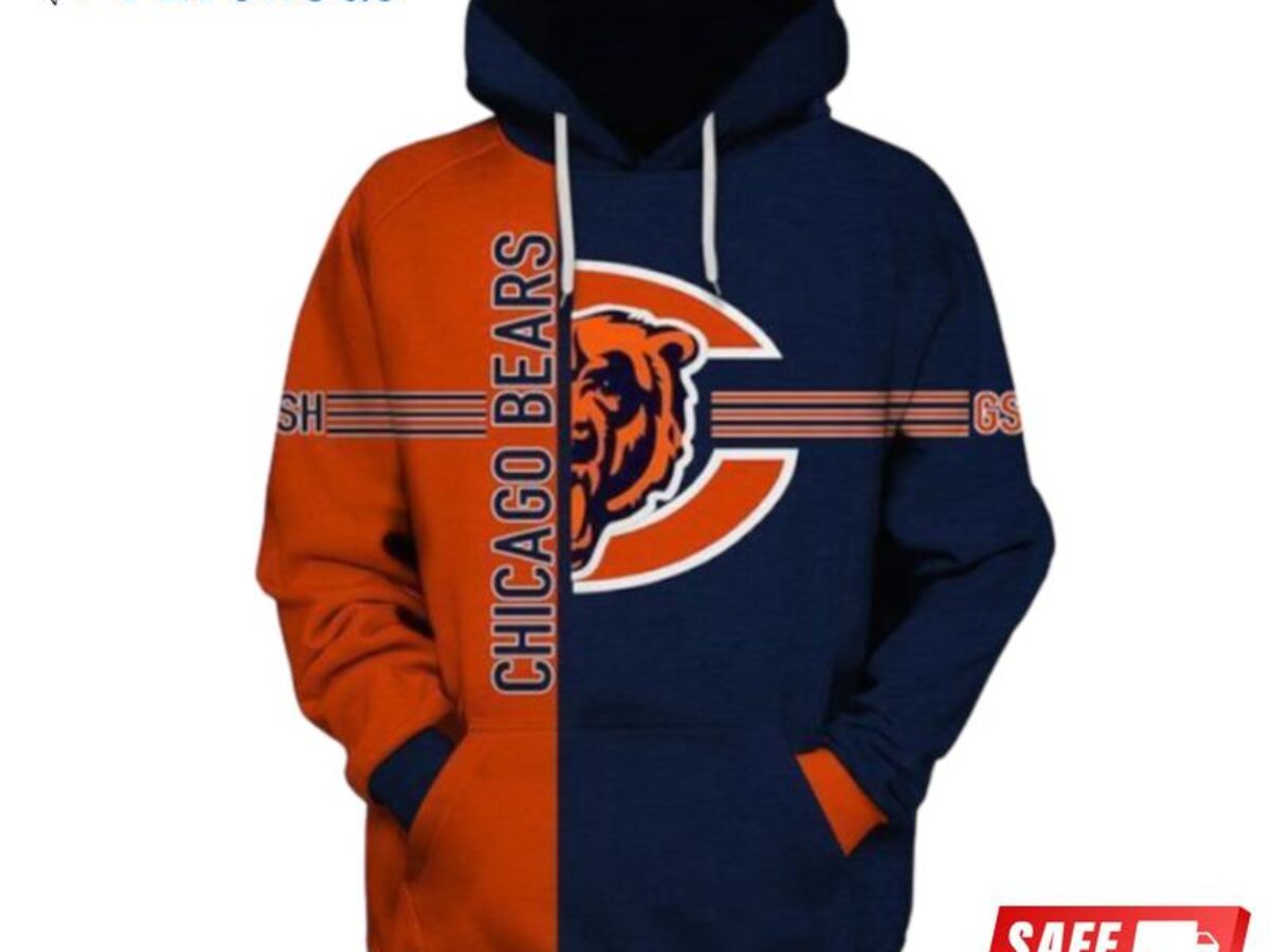 Nfl American Football Cool Chicago Bears 3D Hoodie - Peto Rugs