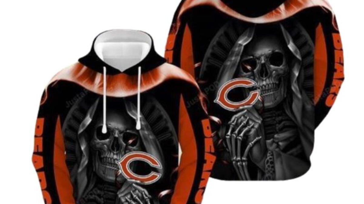 Grateful Dead SKull And Bears Kansas City Chiefs Sweater