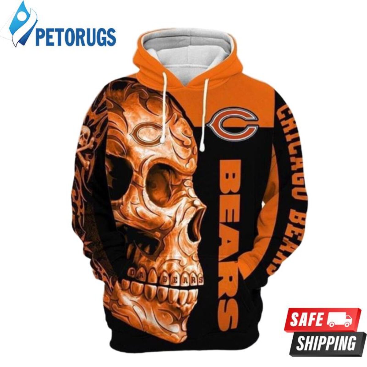 Chicago Bears Chicago Bears Nfl Chicago Bears Apparel 19591 3D Hoodie -  Peto Rugs