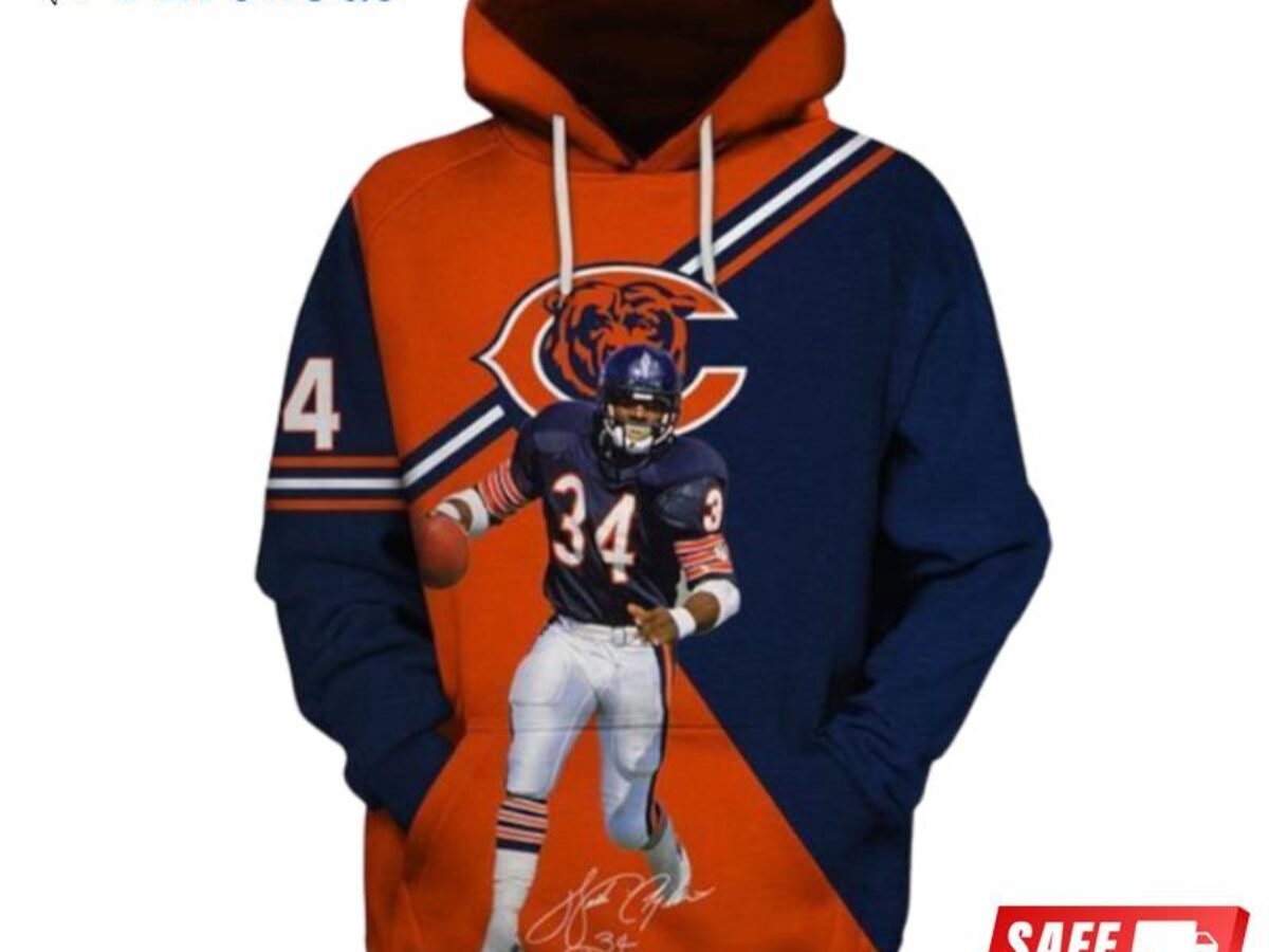 Chicago Bears Chicago Bears Nfl Chicago Bears Apparel 19605 3D Hoodie -  Peto Rugs