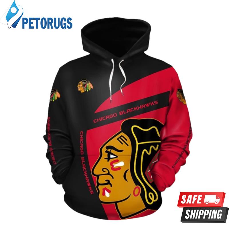 Blackhawks store skull hoodie